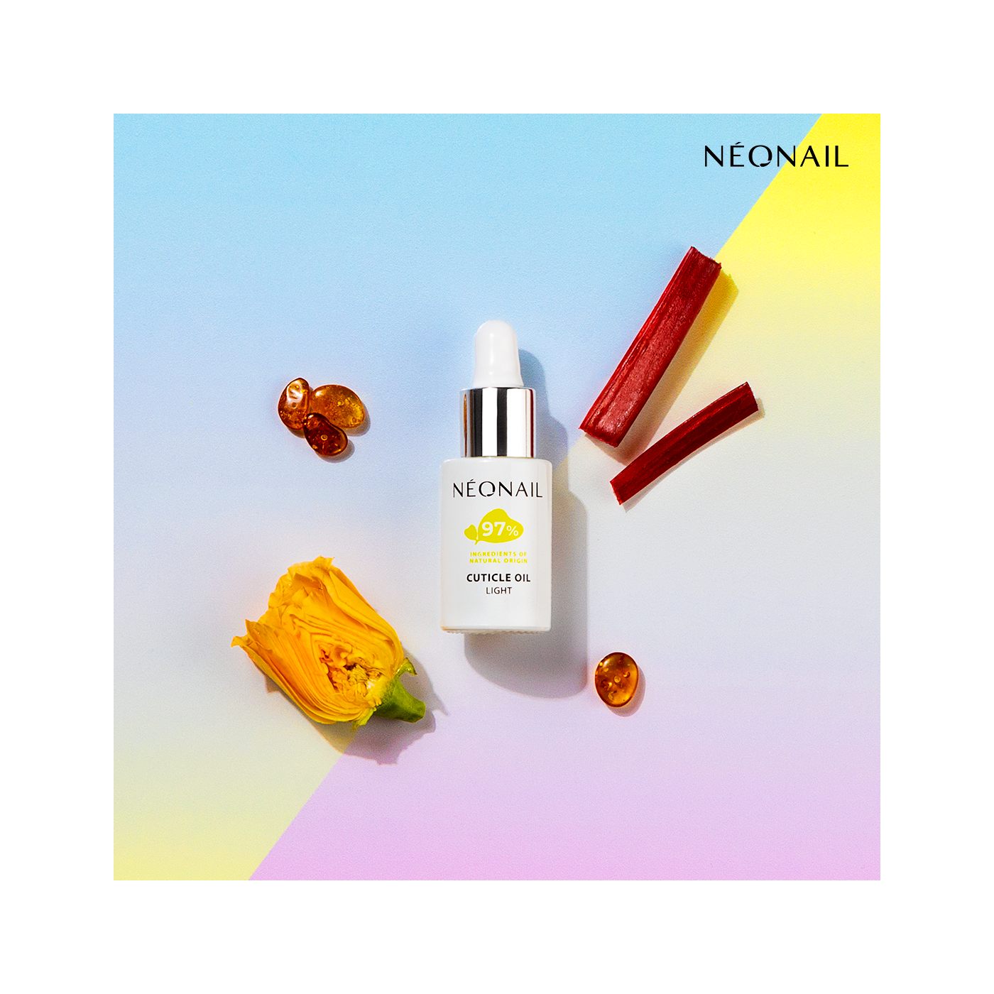 Olio per cuticole con pipetta 6,5 ml - Oil Light